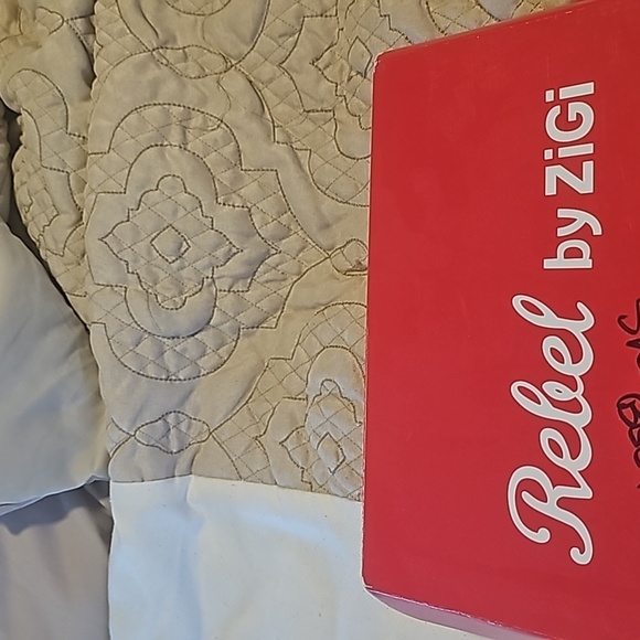 Women suede tan wedge heel ankle boots with zipper - Picture 8 of 8